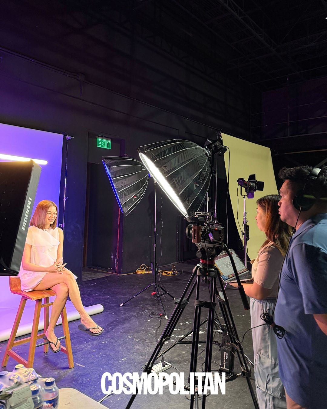 Janine Gutierrez answering our questions on video for the Women of Influence campaign.